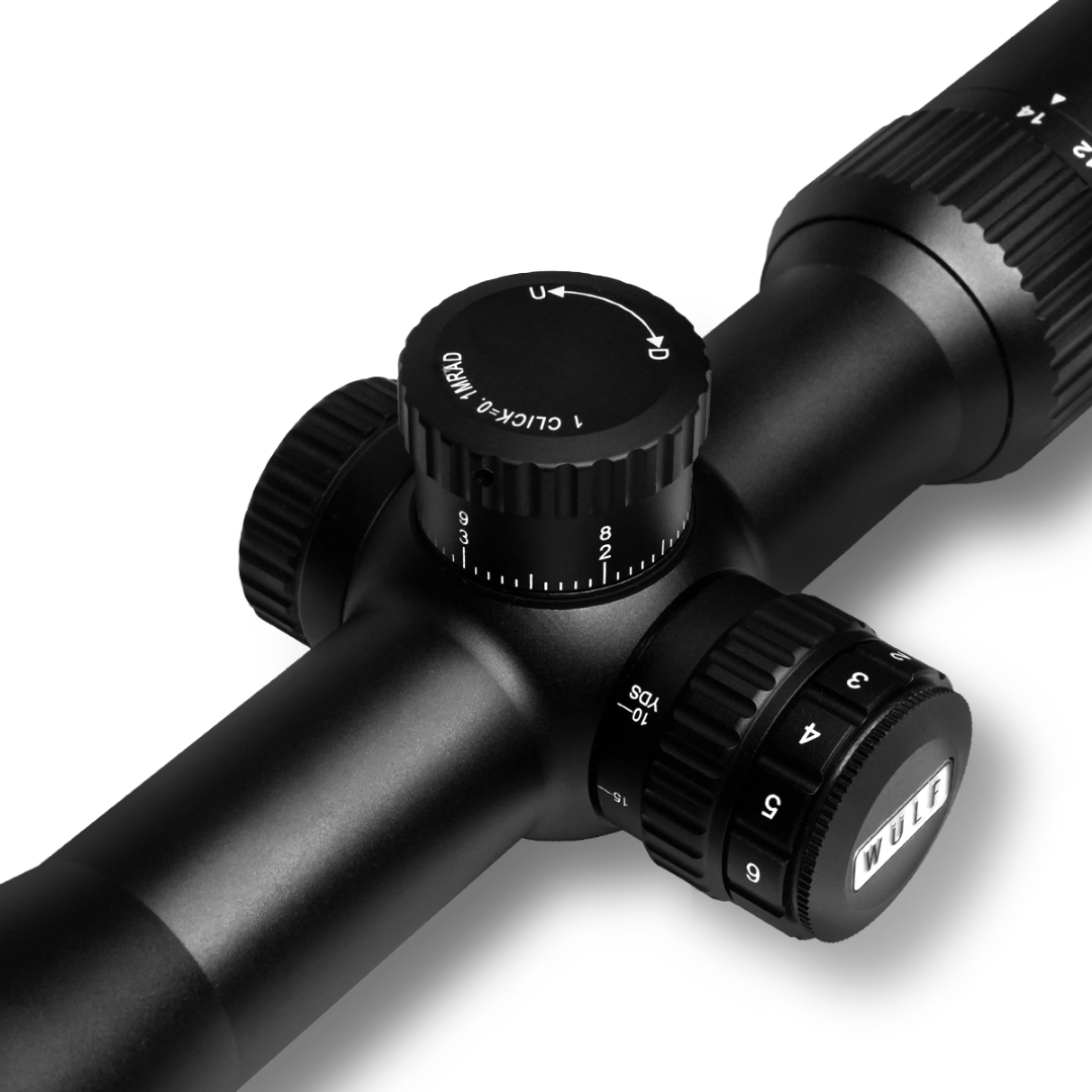 Hurricane Compact 4-14x44 W-MIL1 Rifle Scope