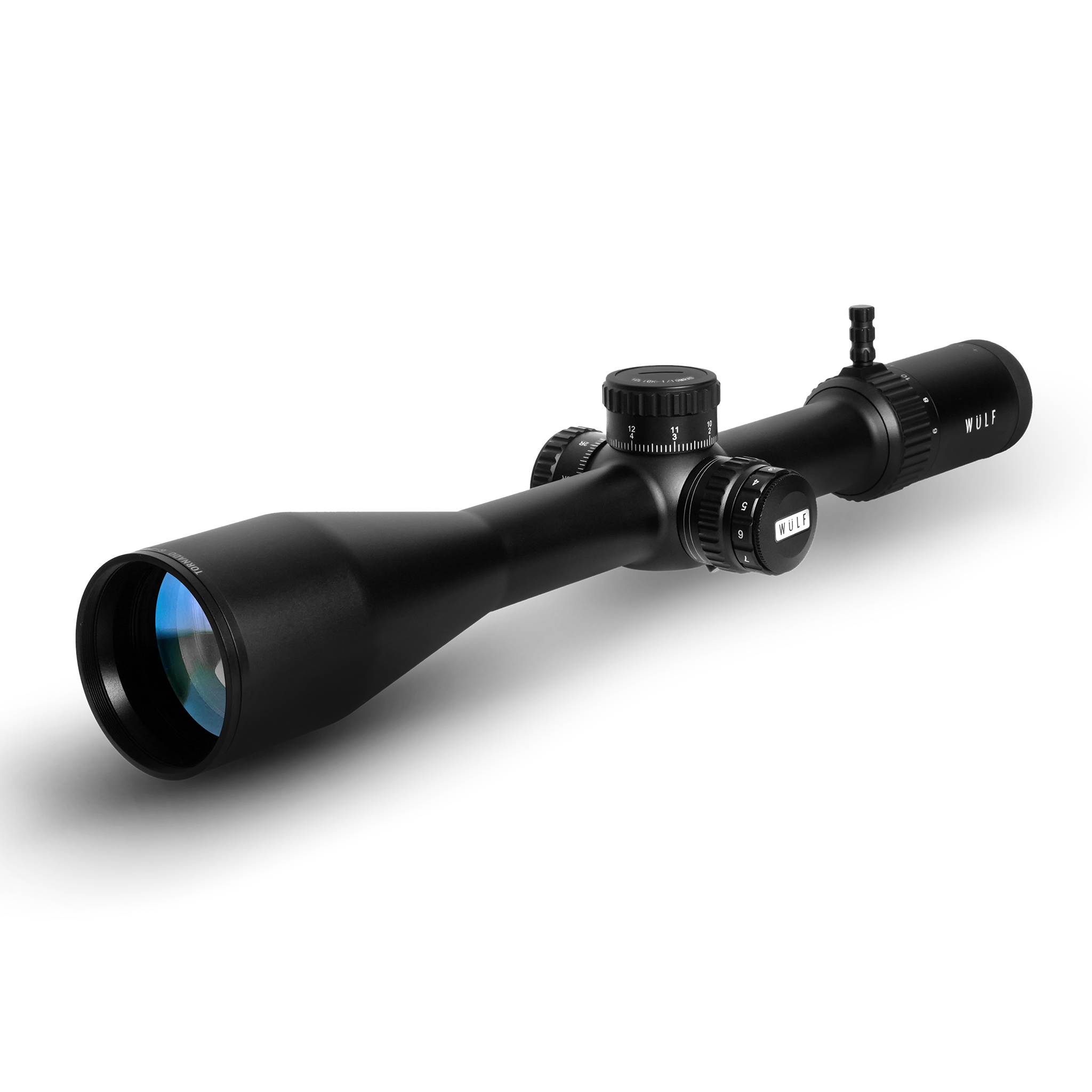 Tornado 6-24x50 FFP W-MIL3 Illuminated Rifle Scope