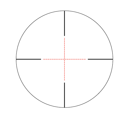 0.1 MRad Illuminated Reticle Scope