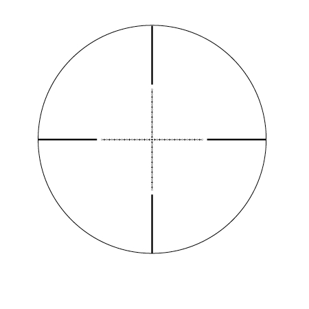 0.1 MRad Reticle Scope