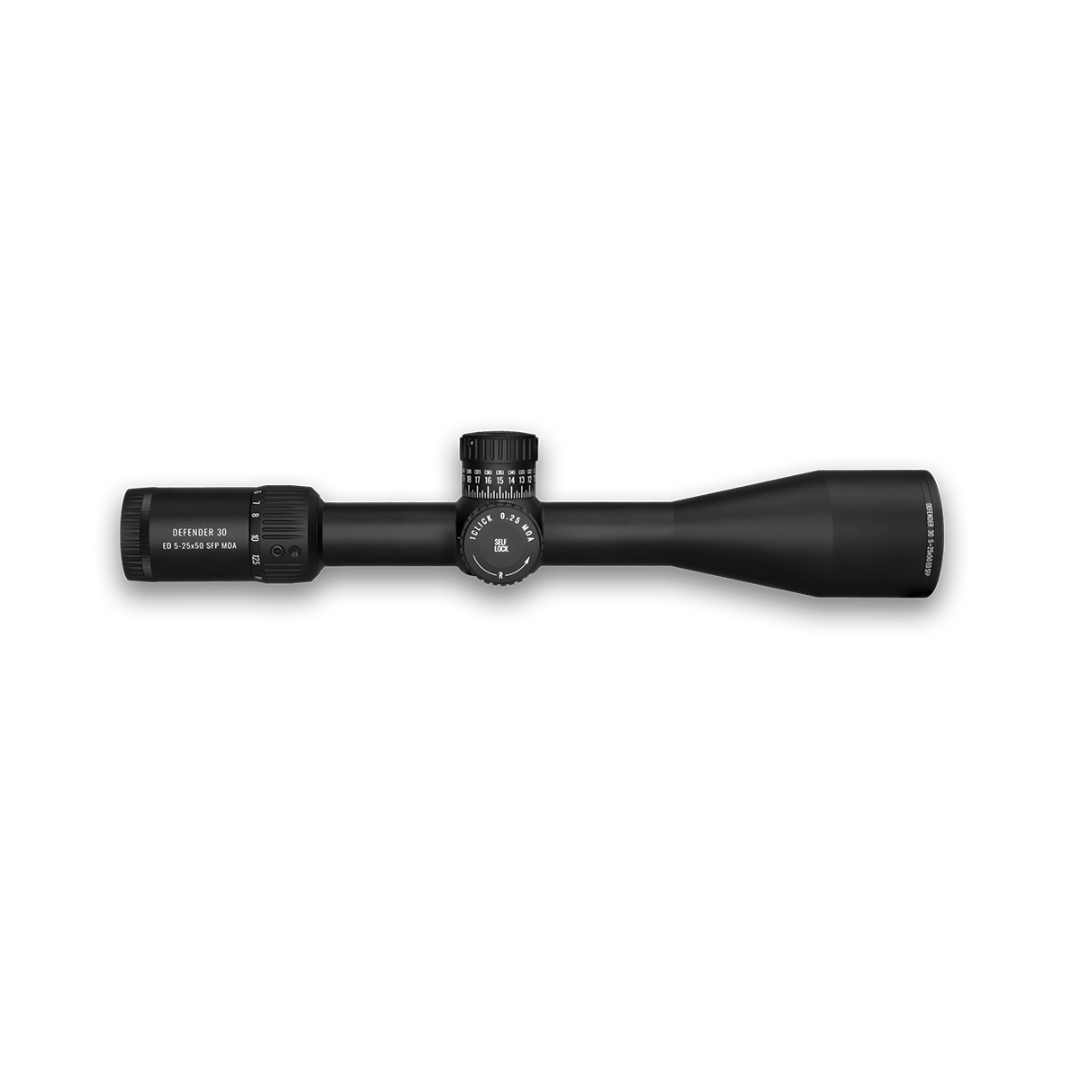 Defender 30 5-25x50 W-MOA4 Rifle Scope