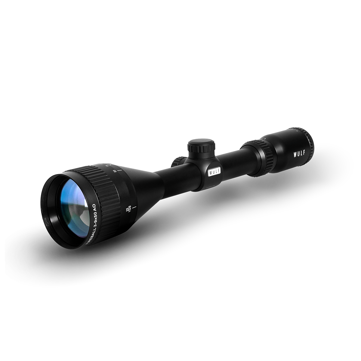 Fireball 3-9x50 Half MIL-DOT Rifle Scope