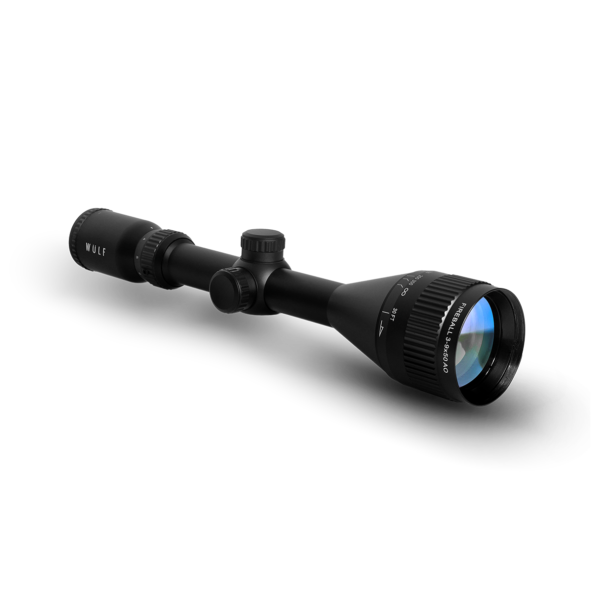 Fireball 3-9x50 Half MIL-DOT Rifle Scope