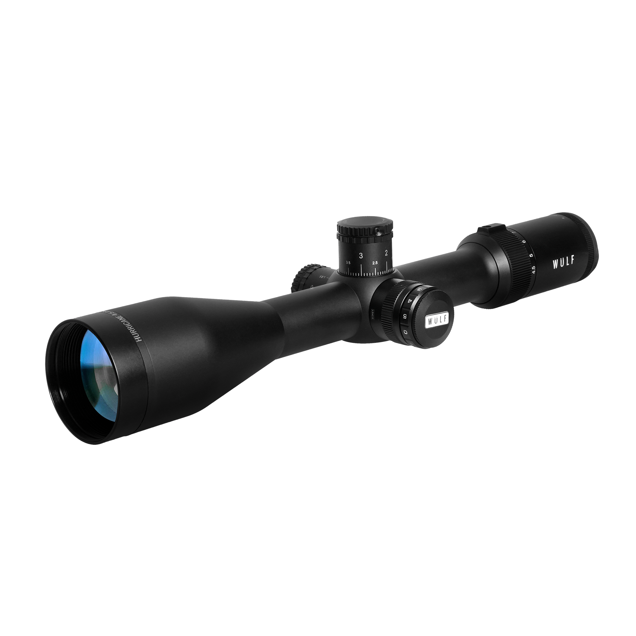 Hurricane 4.5-18x50 SFP Illuminated Half Mil-DOT Rifle Scope