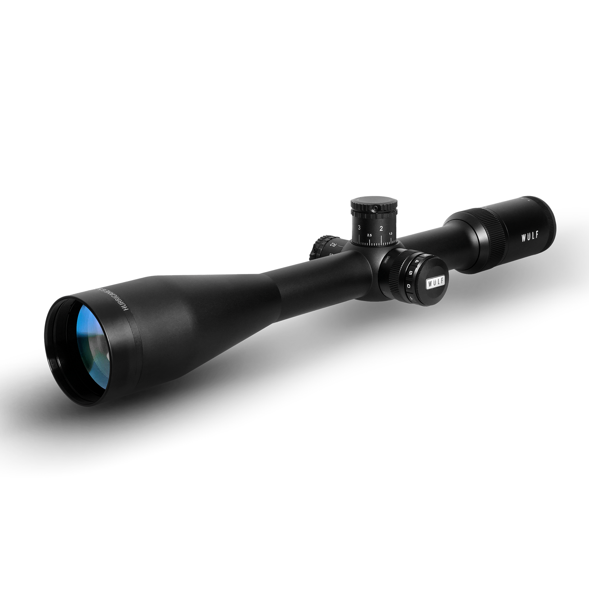 Hurricane 6.5-25x50 SFP Illuminated Half Mil-DOT Rifle Scope