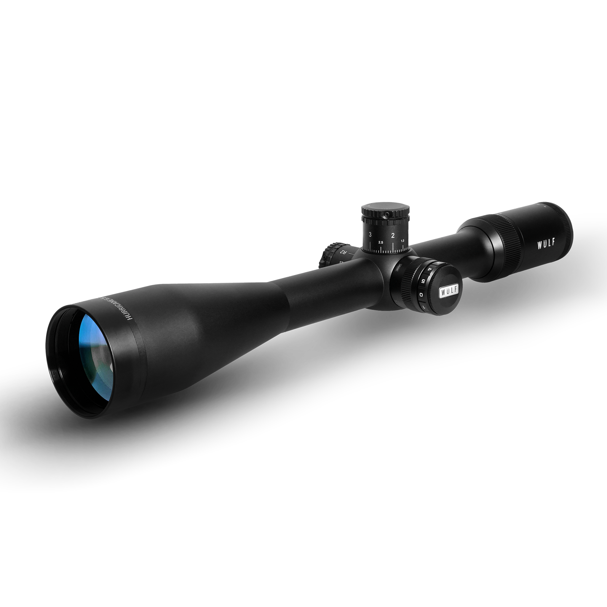 Hurricane 6.5-25x50 SFP Illuminated Half Mil-DOT Rifle Scope